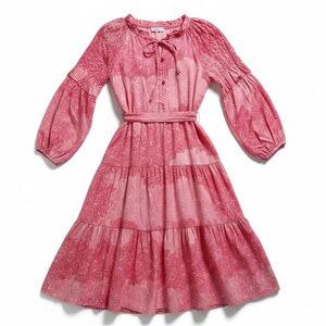 Anthropologie x Sunday Mi Amor Pink Dress | size Medium